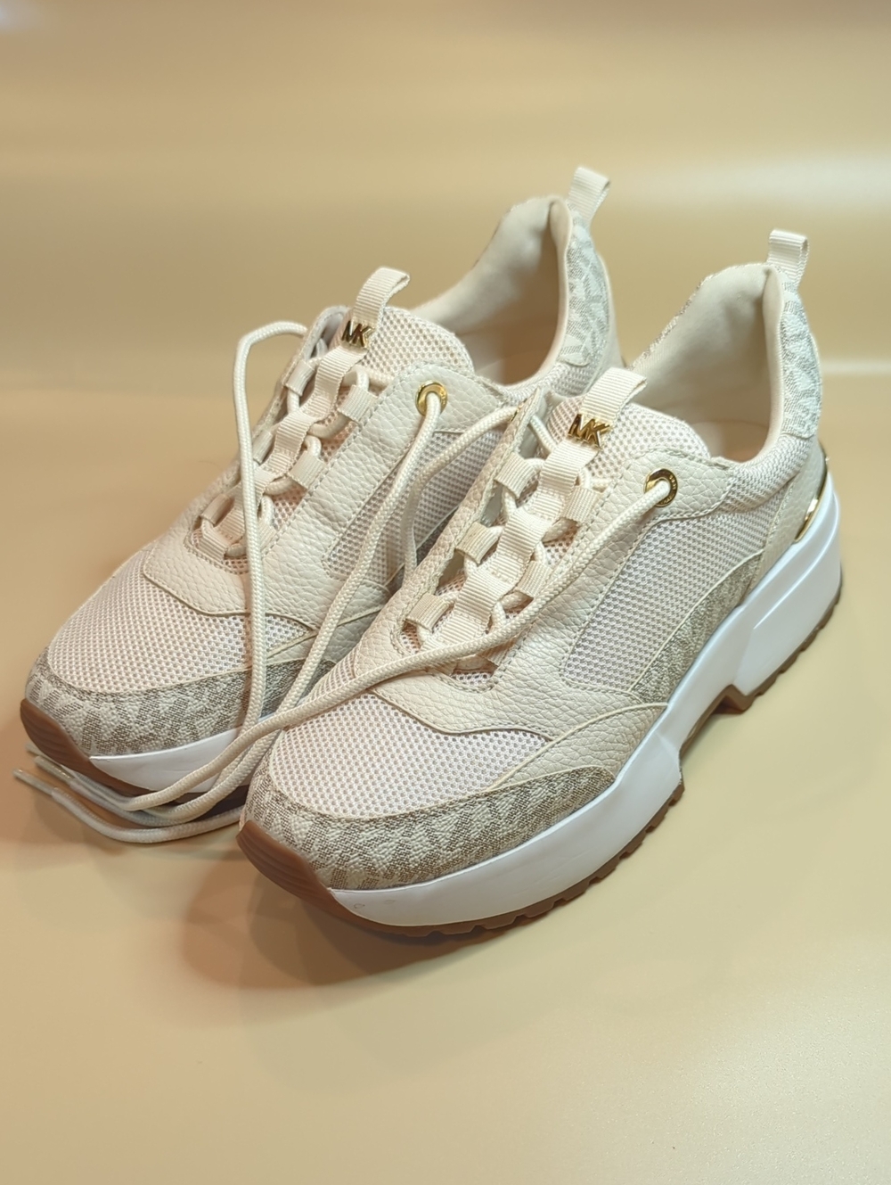 Michael Kors Women's Wedge Trainer Sneaker Size 8 1/2 M